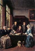 Jan Josef Horemans the Elder Marriage Contract oil painting